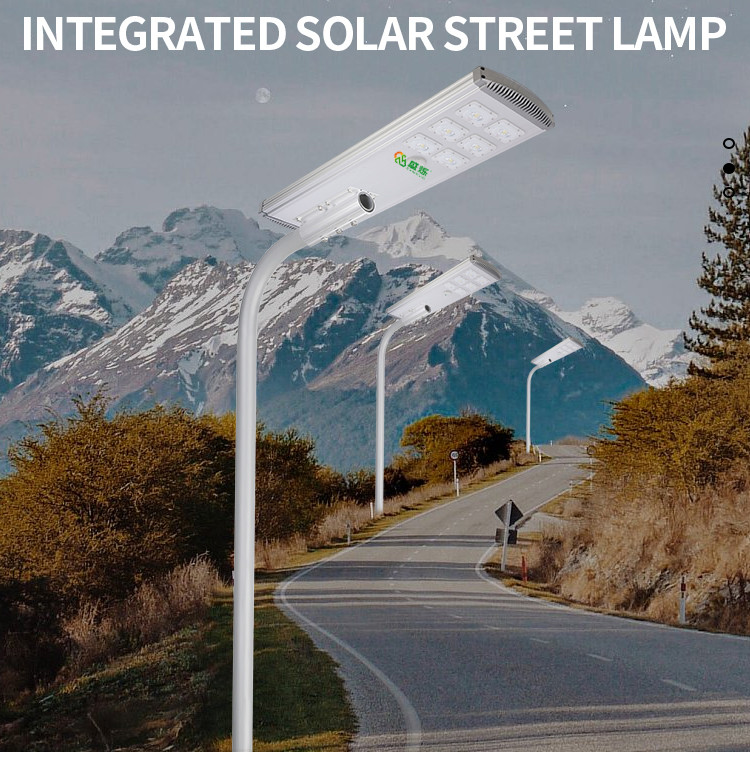 Waterproof Solar Street Light 6000k 200w 800w With Human Sensing DC 6V