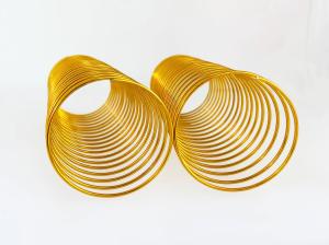 China 1-3/4'' Metal Coil Binding Spines For Hardcover Books factory