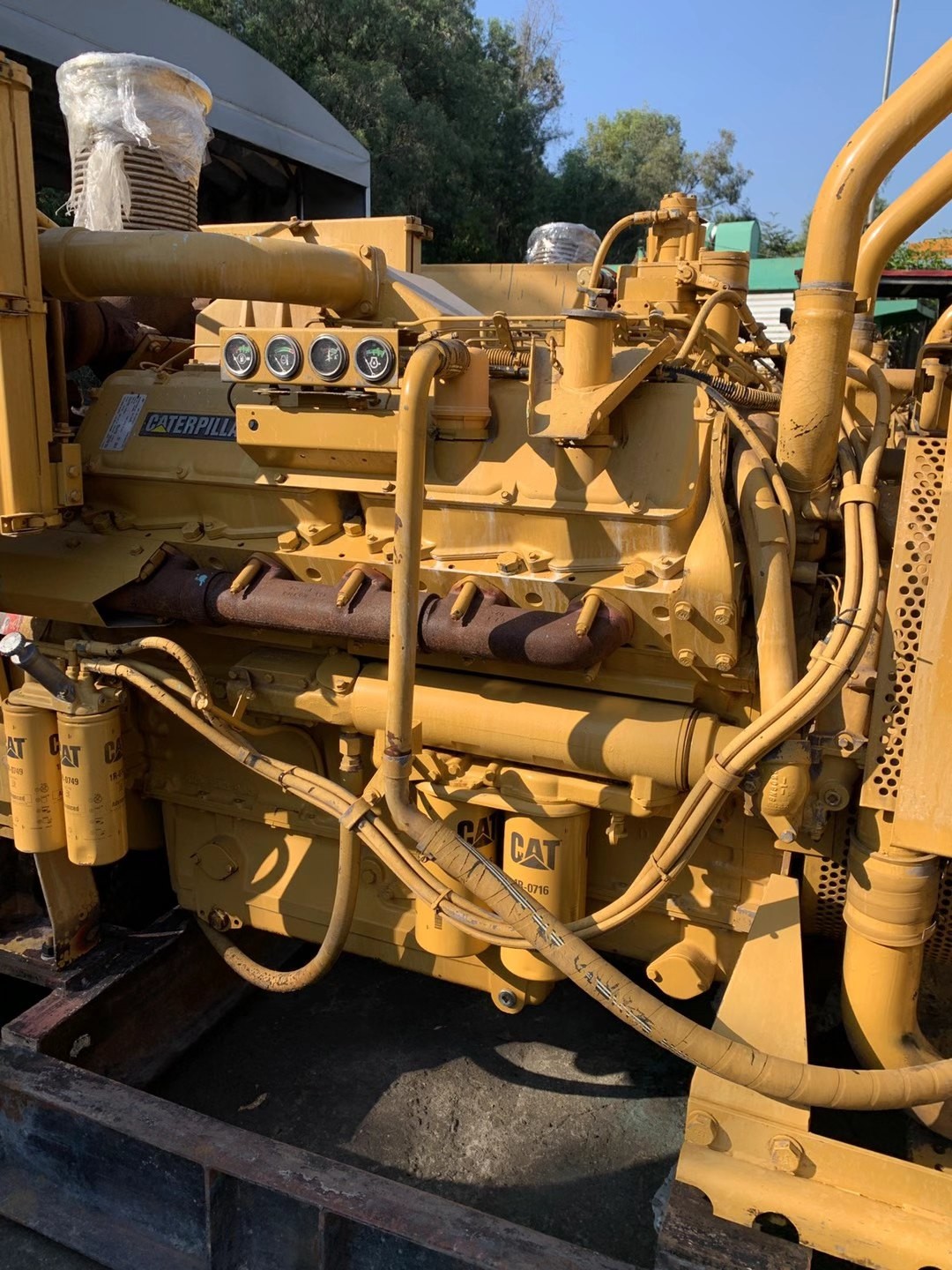 1288593 Caterpillar 3412C Engine / SHORT BLOCK 20R1366 Diesel Engine Complete