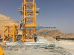 Top Slewing Huge Hammer Head Tower Crane qtz7550 25T Load 75M Jib