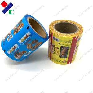 China BOPP Pearl Printed Food Packaging Film Flexible Clear Plastic Protective on sale