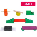 Wooden Colored Domino Accessories For Children