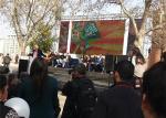 full color P5.95 Outdoor stage background led screen Panel 500x1000mm