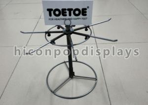 China Merchandising Retail Store Fixtures Table Top Revolving Display Rack factory