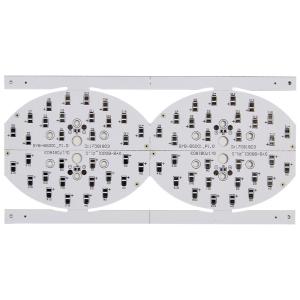 China Vehicle Light Thick 2.0mm Single Sided PCBs Round LED Circuit Board on sale