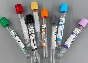 China Eparin Sodium Anticoagulant Blood Vacuum Container Plain Vial For Blood Collection factory