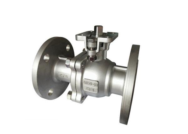 Electric Actuator Direct Mounting SS Ball Valve Flange Type Nominal Size DN50 ~