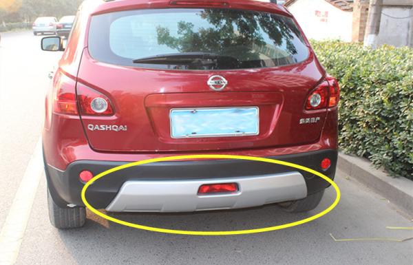 ABS Auto Body Kits , Plastic Bumper Protector For Nissan Qashqai 2008 - 2014