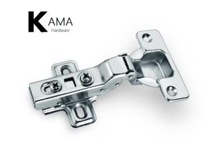 China Self closing Clip-on Hydraulic Hinge Half Over Lay Cold-rolled steel Nickel plated factory