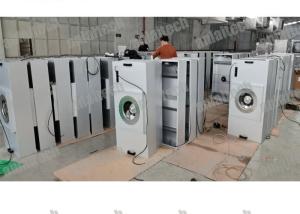 China 575mm Width 95w Fan Filter Unit FFU Hepa Filter CE For Clean Room factory
