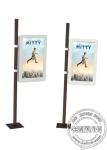 32inch pole mount high brightness waterproof outdoor lcd billboard pole lcd sign