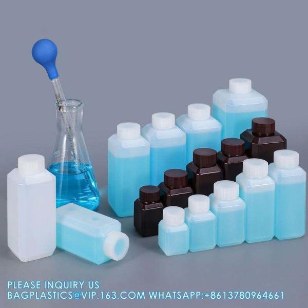Wholesale HDPE Empty Small Plastic Powder Solids Container Chemical Liquid