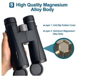 China HD IPX6 Waterproof Powerful Monocular Telescope 12x50 With SMC Coating factory
