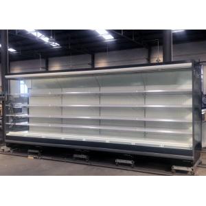 Low Fronted Remote Multideck Open Display Fridge 5 Layers With LED Light Tubes