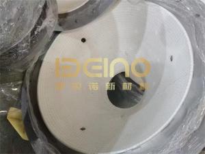 China Welded Industrial Ceramic Linings Customized Composite Ceramic Pipe factory