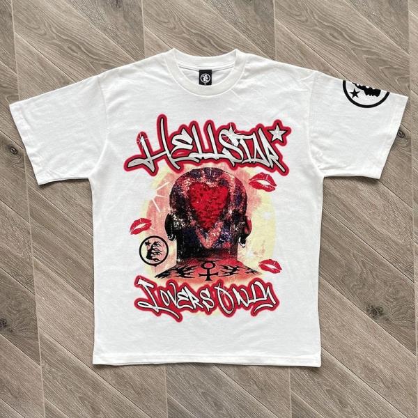 2024 Summer Design Heavy Weight Cotton Dtg Printing Unisex T Shirt for Men Hip