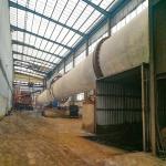 AC Motor Zinc Oxide Rotary Kiln 7.5-75 KW Rotary Kiln For Zinc Extraction From