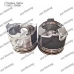 Piston 3TNV82A 119803-22080 For Yanmar Diesel Engine Repair Parts