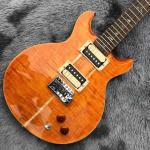 Grand Carlos Type Electric Guitar with 20mm Solid Flamed Body