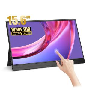 China 4k Gaming Laptop Extend Portable Monitor Touchscreen High Resolution 15.6 Inch factory