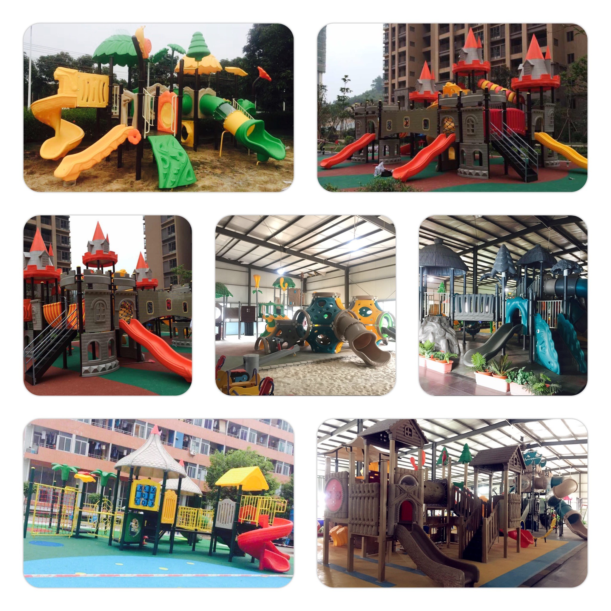 Hot Sale Different Size Children Theme Park Children Outdoor Backyard Playground Equipment