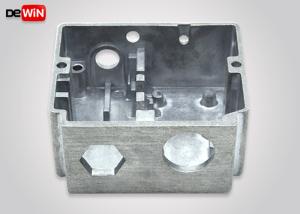 China Alloy Gravity Diecast Aluminum Enclosures Customized Size Silver Color factory