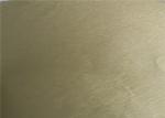 PE Coating Brushed Gold Aluminum Sheet Blanket Sublimation Long Service Life