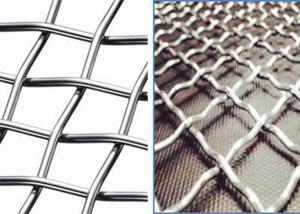 China 1 Mesh 1m To 4.8mm Stainless Steel Crimped Wire Mesh factory