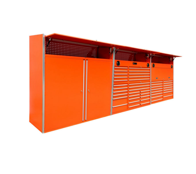Thickened Cold Rolled Steel Cabinet for Heavy Duty Tool Storage in Manufacturing