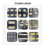 350 KG Capacity Wire Cut Cookie Depositor Cookies Cutting Machine for Cookie