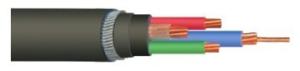 China SWA / STA Armoured LV LSZH Cable Laying Indoors Outdoors Customized Color factory