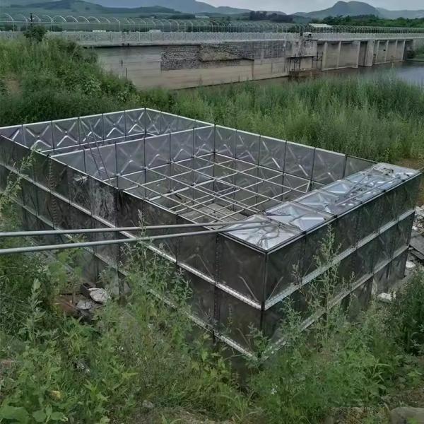 10000 20000 50000 Liter Gallon BDF GSC Water Storage Underground Tank Modular
