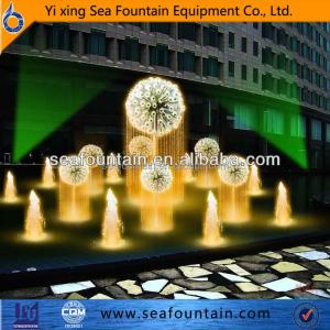 Program Controlled Sphere Dandelion Fountain Nozzle