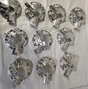 China Aluminum 5 Axis Cnc Machining Services Electroplating SLA Prototype factory