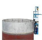 Intermediate Frequency Range Water Cooling Electric Gas Tank Horizontal Welding
