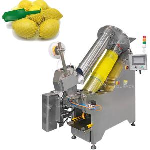 China Full Automatic Linear Combi Wigher With Net Clipping Machine Lemon Mesh Bag Packing Equipment factory