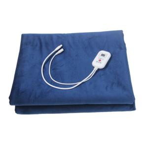 Soft Flannel Graphene Coating Electric Blanket with Temperature Control and
