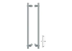 China Customized Design Bathroom Glass Door Handles Ce Certificate Eco - Friendly factory