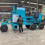 500-700KG Hay Bale Compactor Alfalfa Baling Machine with Video Technical Support