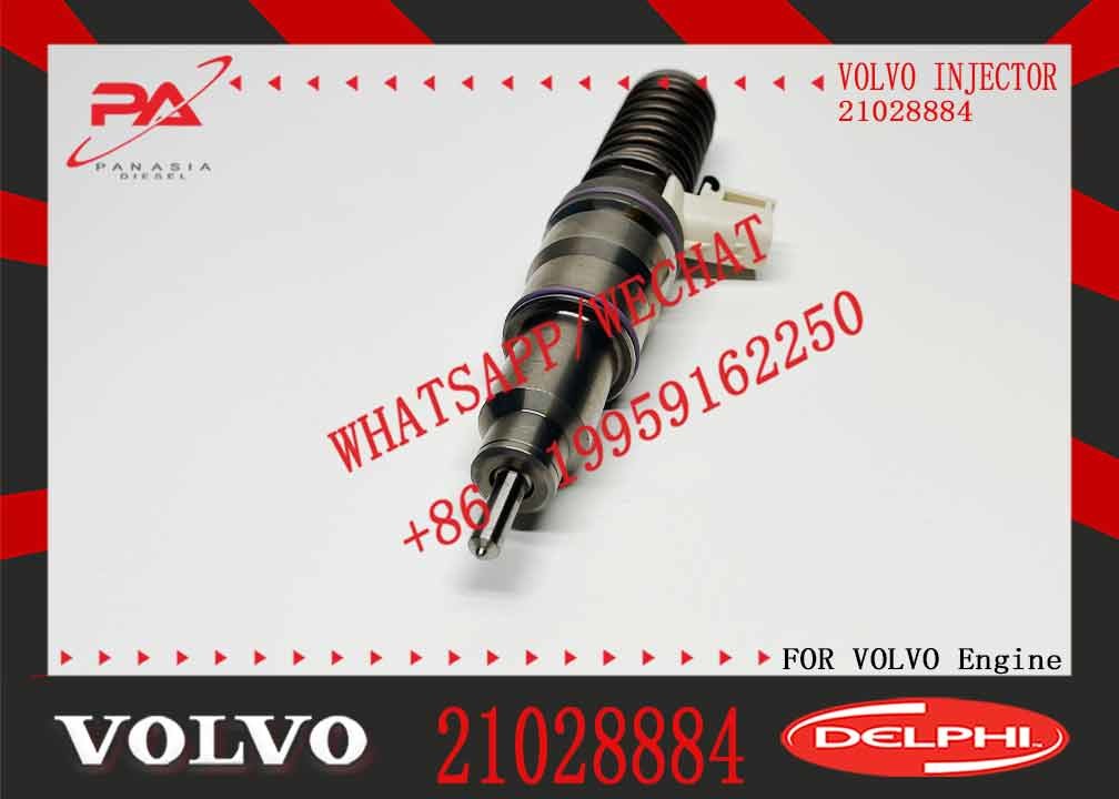 High Quality diesel Fuel Injector 21028884 3801432 BEBE4D04001 for Volvo D11A, MD11 Common Rail Injector 7421028884 3803913