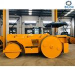 High Stability Road Construction Paver Machine , Three Wheel Static Road Roller