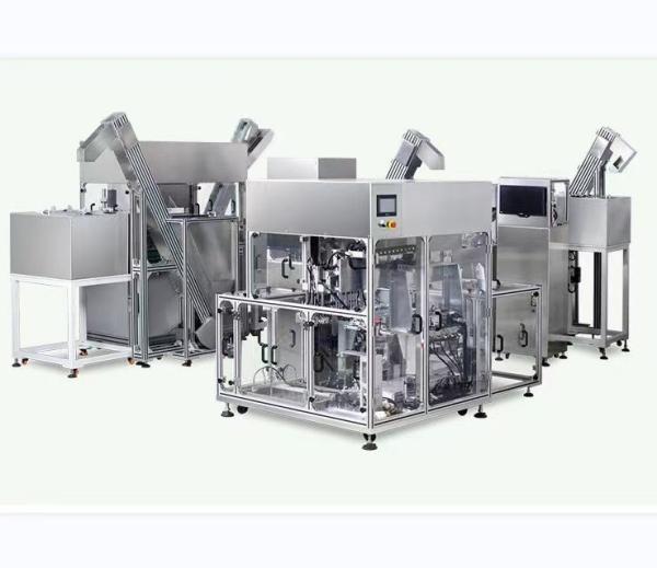 Operation with Only 1 Person Required for Medical Product Assembly Machine for