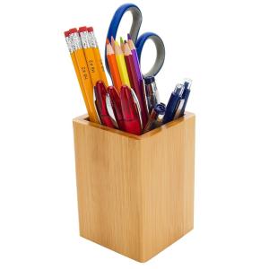 China bamboo pen pencil holder for wholesale with high quality factory