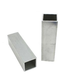 China Brushed Decorative Aluminum Square Tube 6063-T5 6061-T6 2mm 3mm factory