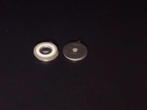 China Industrial 95% Alumina Metallized Ceramic Header For Electronic Components factory