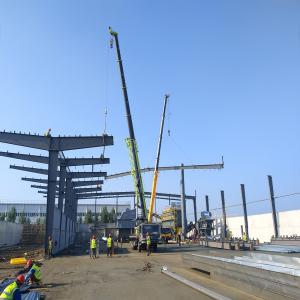 Custom Prefabricated Steel Structure Warehouse Q355B Material