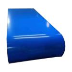 0.25x1219mm Blue Color Polyester Coating Pre Painted Coil Precoated Steel Sheet