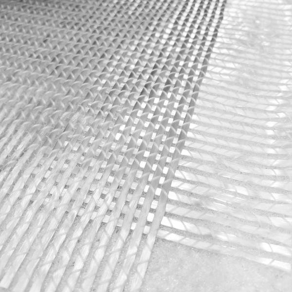 Multiaxial Sandwich Mat with 600g Biaxial Fabric One Side, The Other Side Is