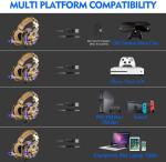 PC PS4 117dB 2.2m kotion each g2600 gaming headset