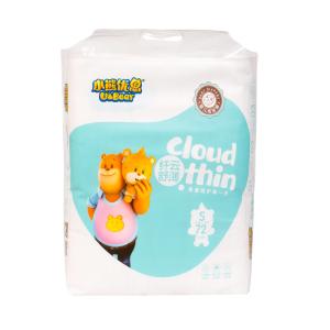 China Ultra Thin Newborn Disposable Nappies PE Backsheet Sensitive Skin Diapers factory